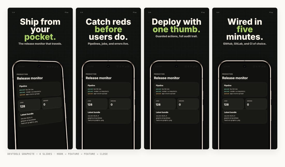 Devtools · graphite mono set preview